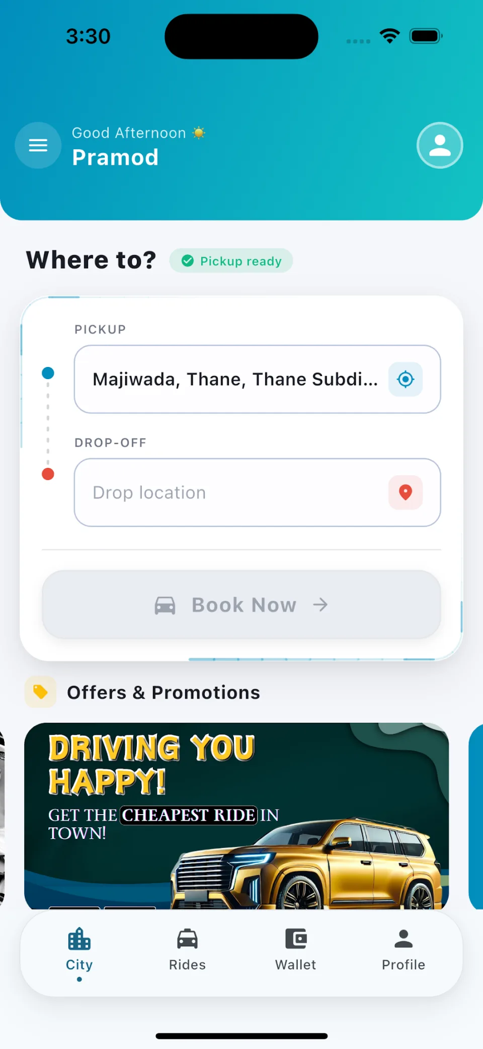 Coming Bro — Passenger App